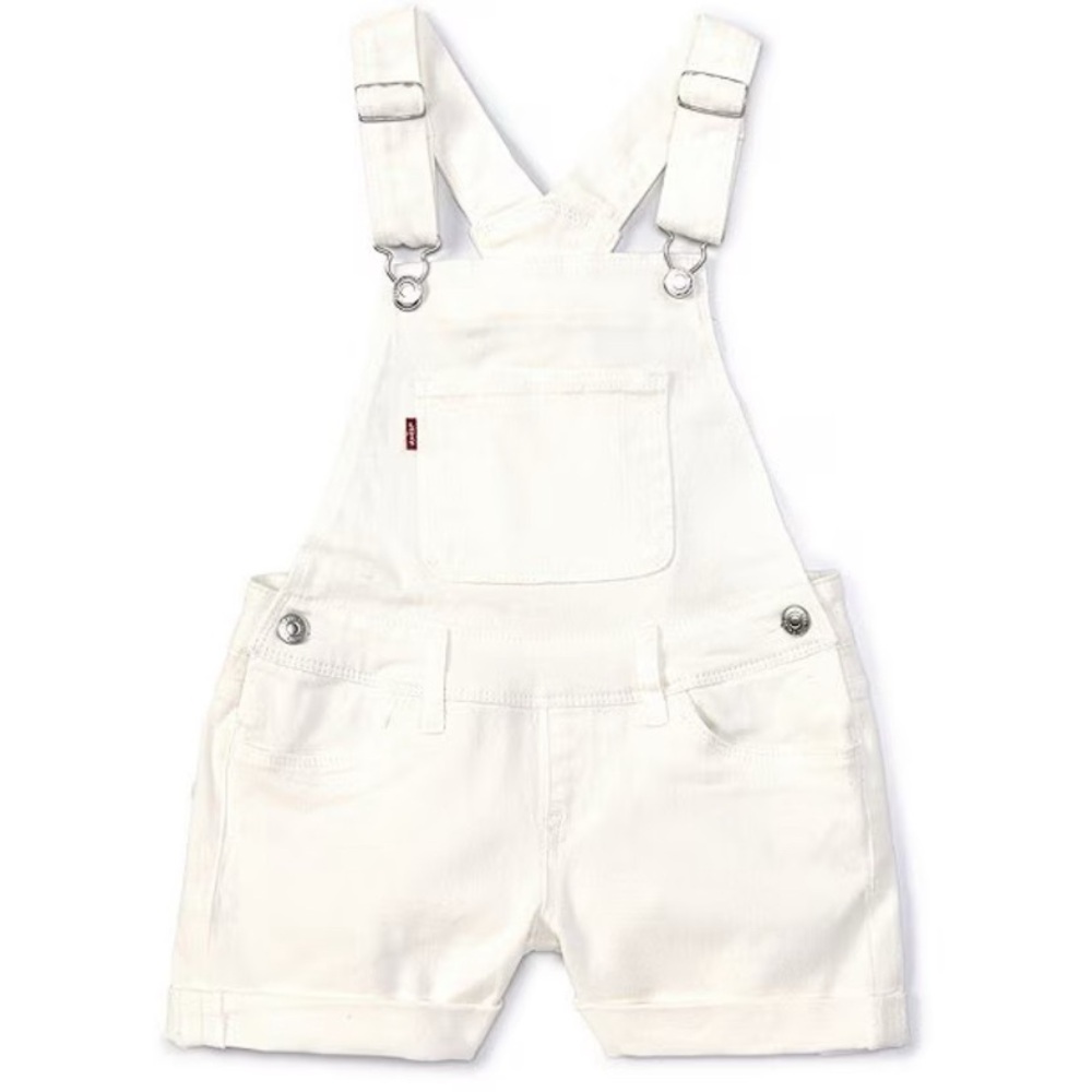 Levi's® Big Girls Destructed Denim Shortall